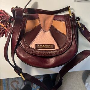 The Bridge Firenze 1969 Maroon Crossbody/Shoulder Bag, NWOT in Original Package